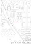 Messerschmitt Bf-109E - szkielet laser - 1/33