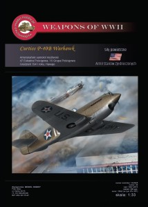 Curtiss P-40B Warhawk + wręgi + oszklenie + kabina + koła - 34 - 1/33