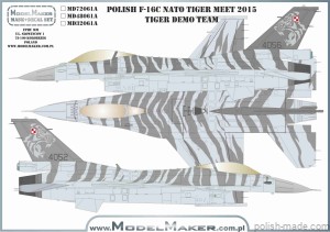 MD48061A Polish F-16C NATO Tiger Meet 2015