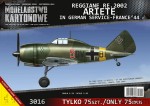 MK-3016 - Reggiane RE.2002 ARIETE in German service-FRANCE‘44  - 1/33