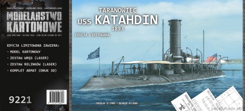MK-9221 - USS KATAHDIN 1893 - 1/200 edycja limitowana