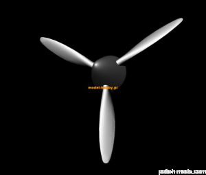 Curtiss P-40B - kołpak, łopaty śmigła - żywica - 1/33