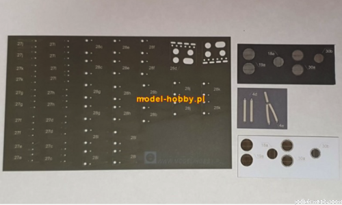 Curtiss P-40B Warhawk - Detal No.1 - 1/33