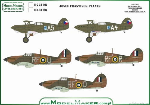D72198 Josef Frantisek Planes