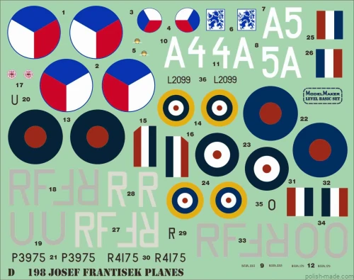 D72198 Bulgarian F-16C/D block 70 Generic Set