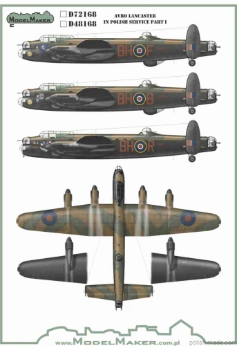SD32168 - Avro Lancaster in Polish service part I