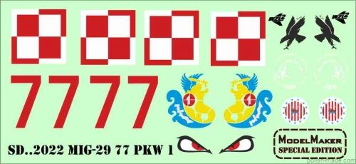 SD322022 - MIG-29 "77" PKW 1