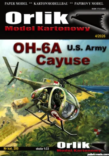 OH-6M Cayuse U.S. Army - 200 -1/33