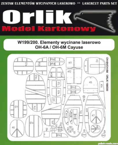 OH-6M Cayuse - W199/200 - 1/33