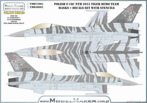 YMD72061A Polish F-16C NATO Tiger Meet 2015