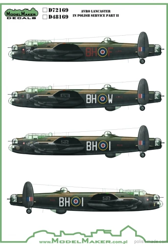 SD32169 - Avro Lancaster in Polish service part II