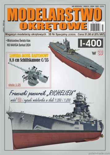 MO-S.38 2/24 - niemiecka armata morska kal. 8,8 cm SK C/35 - 1/25