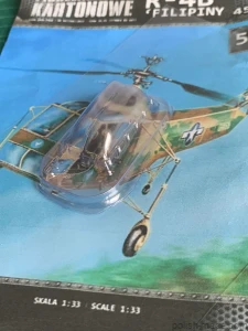 MK-S-105 - Sikorsky R-4b, HNS-1 - oszklenie - 1/33