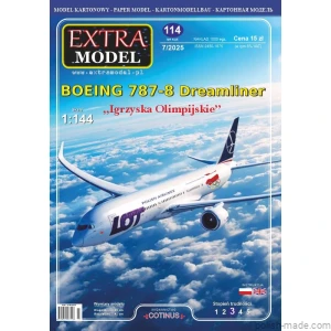 EX114 - 07/2025 - BOEING 787-8 DLiner 'Igrzyska Olimpijskie' - 1/144