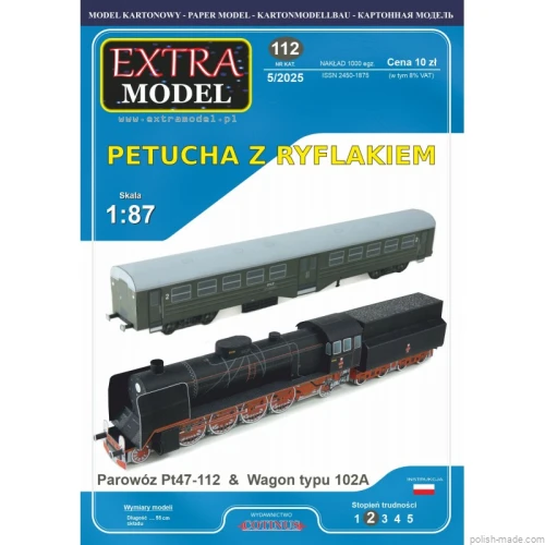 EX112 - 05/2025 - Petucha z Ryflakiem- 1:87(H0)