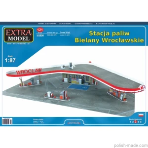 EX121 - 03/2026 - Stacja Paliw Bielany Wrocławskie - 1/87