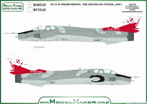 D48242 SU-22 in Polish Service - The sad End