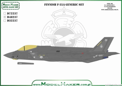 D32237 - Finnish F-35A - generic set