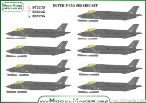 D32235 - DUTCH F-35A - generic set