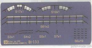 Relingi do U-155 - 88 - 1/200