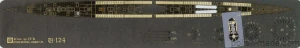 Pokład karton do U-124 - 82 - 1/200
