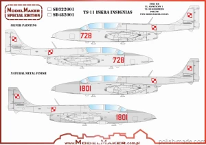 SD482001 - TS-11 Iskra Insignias
