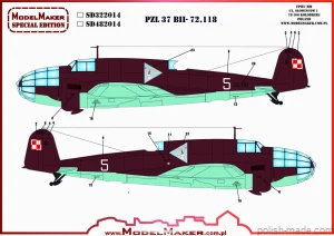 SD482014 - PZL 37 BII-72.118