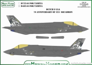 D48246 Dutch F-35A 70 Anniv of 323 Squadron