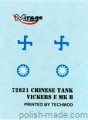 VICKERS E Mk.B chiński - 72621 - 1/72