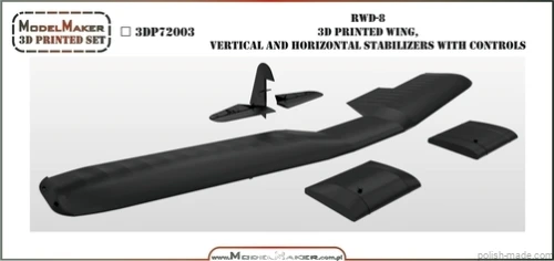 3DP72003 -  RWD8 3d printing wings