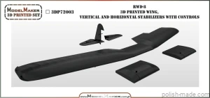 3DP72003 -  RWD8 3d printing wings
