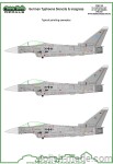 D32095 German Typhoons Stencils & insignias