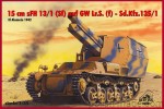 15cm sFH 13/1(Sf) auf GW Lr.S.(f) Sd.Kfz.135/1 Afryka Płn. - 35051 - 1/35 model plastikowy