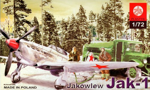 Jak-1 myśliwski - 1/72