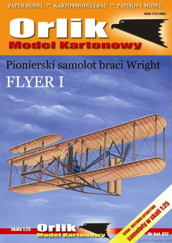 FLYER I pionierski samolot braci Wright - 017 - 1/25