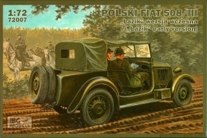 POLSKI FIAT 508/III ŁAZIK w. wczesna - 1/72