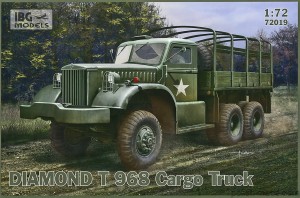 DIAMOND T 968 Cargo Truck - 1/72