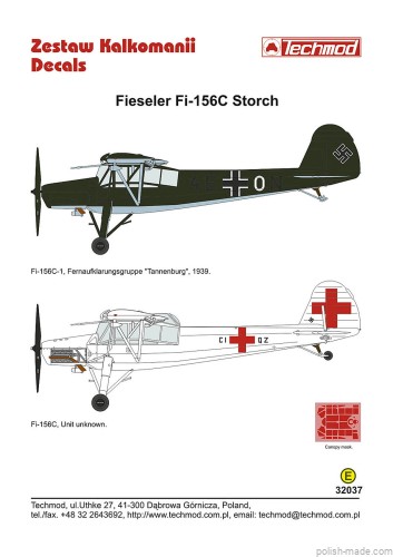 32037 Fieseler Fi 156C Storch