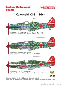 72027 Kawasaki Ki-61-I Hien (Tei)