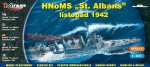 HNoMS ST. ALBANS XI.1942 niszczyciel - 1/400