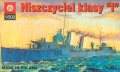 niszczyciel brytyjski klasy I - 1/500 model plastikowy