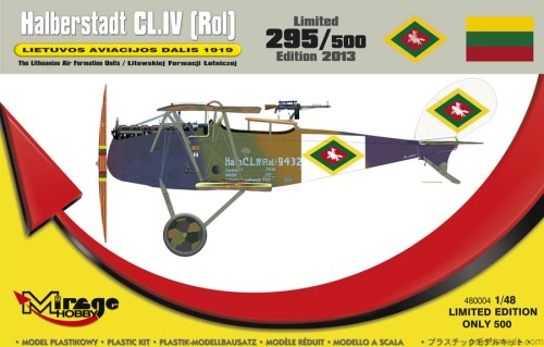 HALBERSTADT CL.IV (ROL.) - LITWA - 1/48