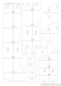 MK-L-208 - LE BIEN-HOA 1887 okręt trans. - wręgi - 1/200