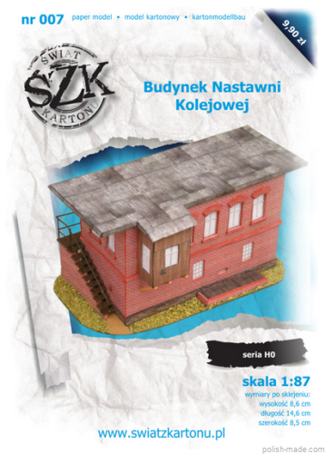 Nastawnia kolejowa - 007 - 1/87(H0)