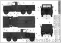 EINHEITSDIESEL Pritschenwagen metal cargo body - 1/35