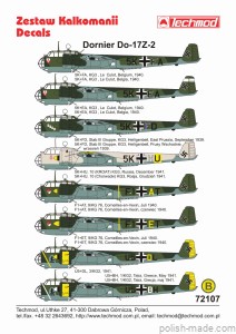 72107  Dornier Do-17Z-2 - 1939-41