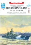 JSC-075 - GROBDEUTSCHLAND  proj. H-39 superpancernik - 1/400