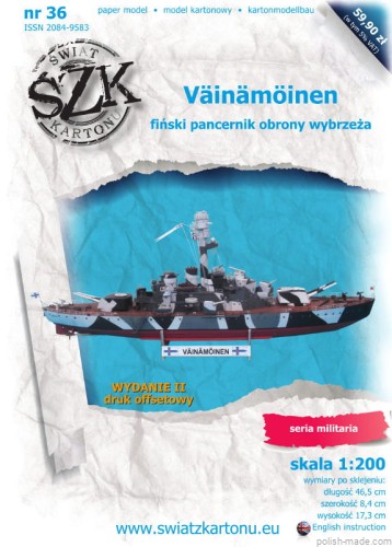 VAINAMOINEN pancernik obr.wyb. - 036 - 1/200