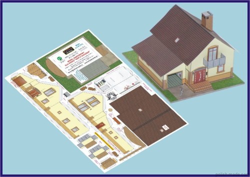 EX027 - 2/2017 - DOM z GARAŻEM  - 1/120 (TT)