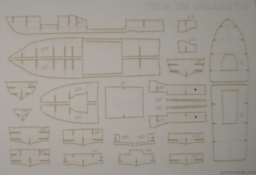 Mitsubishi T-14 - z.laser - 129W - 1/100
